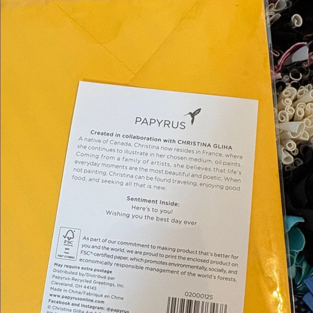 🆕Papyrus 3D Birthday Greeting Card